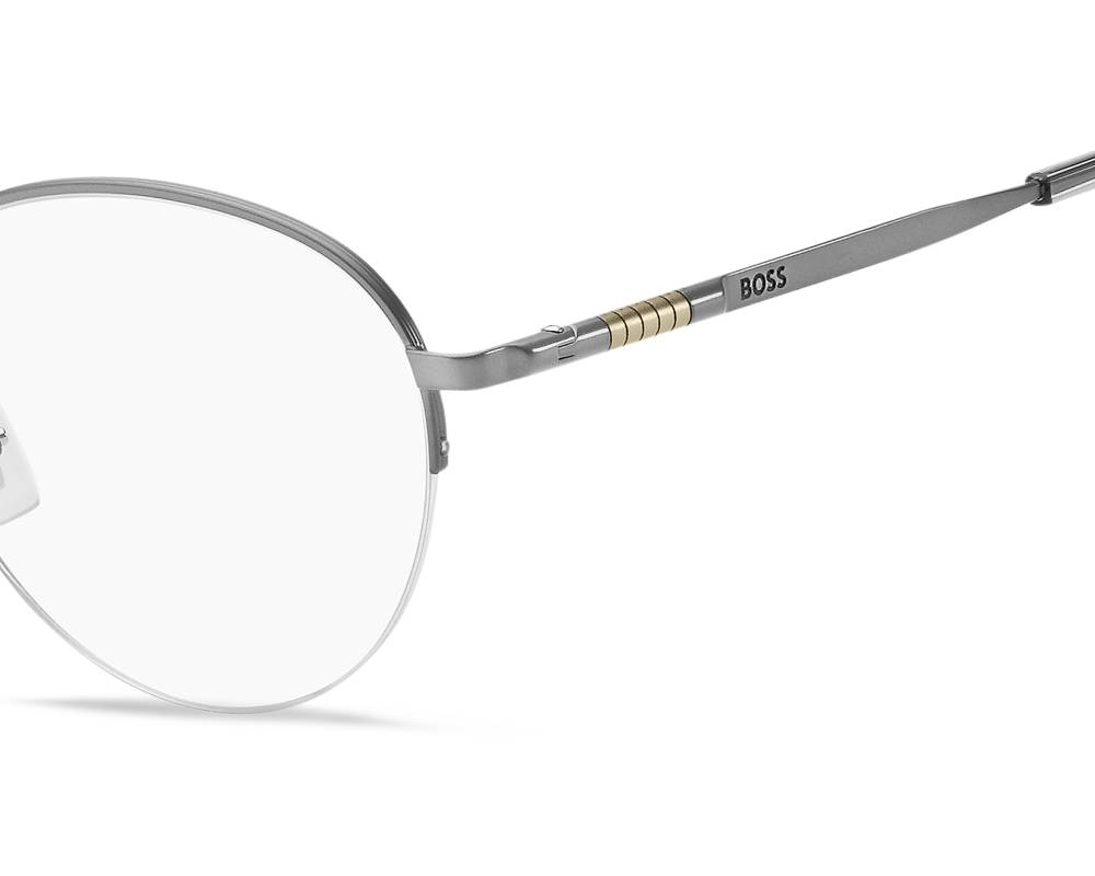 メガネ Hugo Boss Titanium Frames BOSS1448 R81 Semi-Round Hugo Boss Glasses BOSS-1448 R81