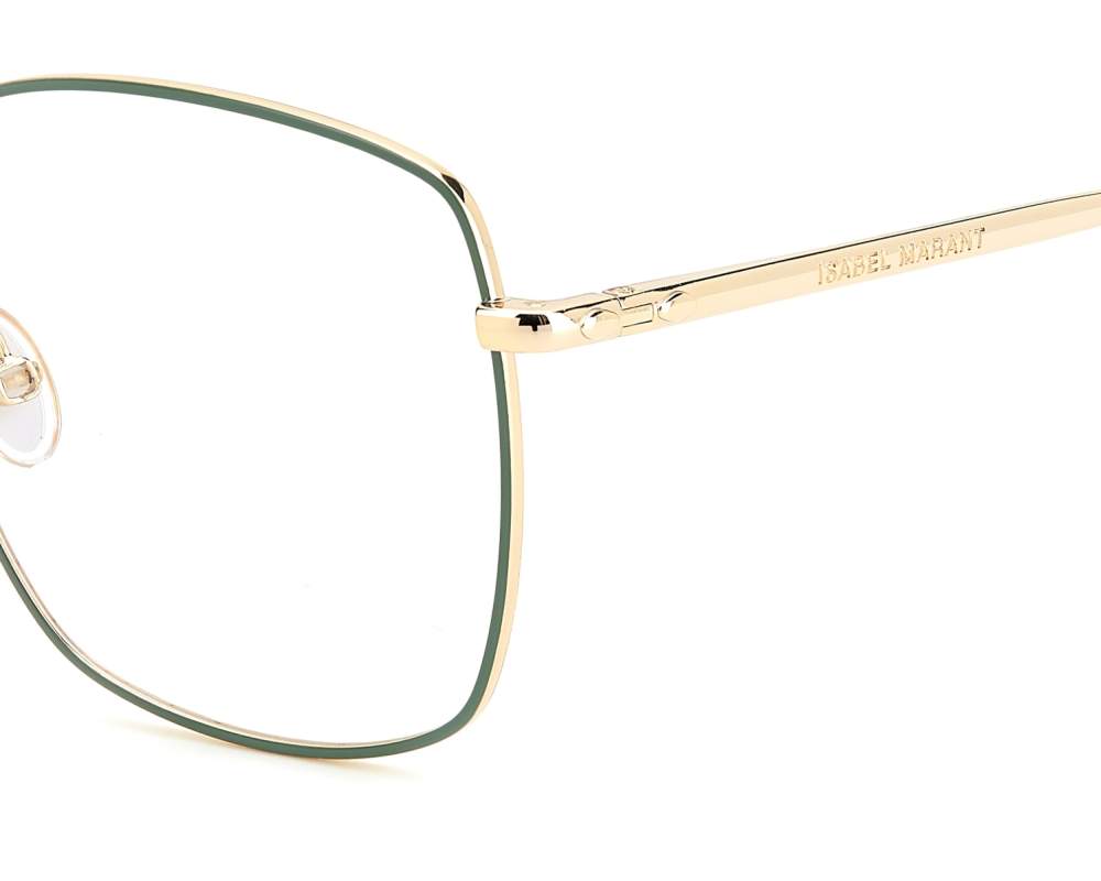 ISABEL MARANT シオメトリックフレムメカネ IM0130 PJPBLUE Isabel Marant IM 0139/S PEF QZ Sunglasses Gold Green - eye