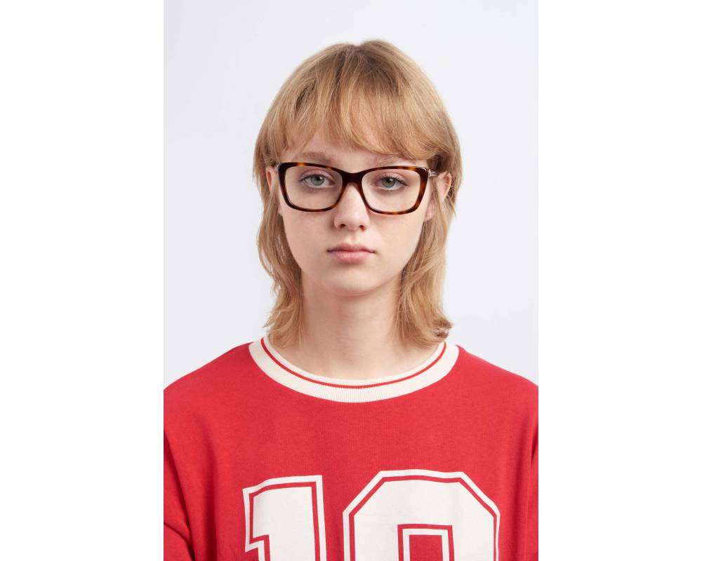Marc Jacobs 長方形フレムメカネ MARC598 ISKHAVANAAZURE Marc Jacobs Glasses MARC-598 ISK