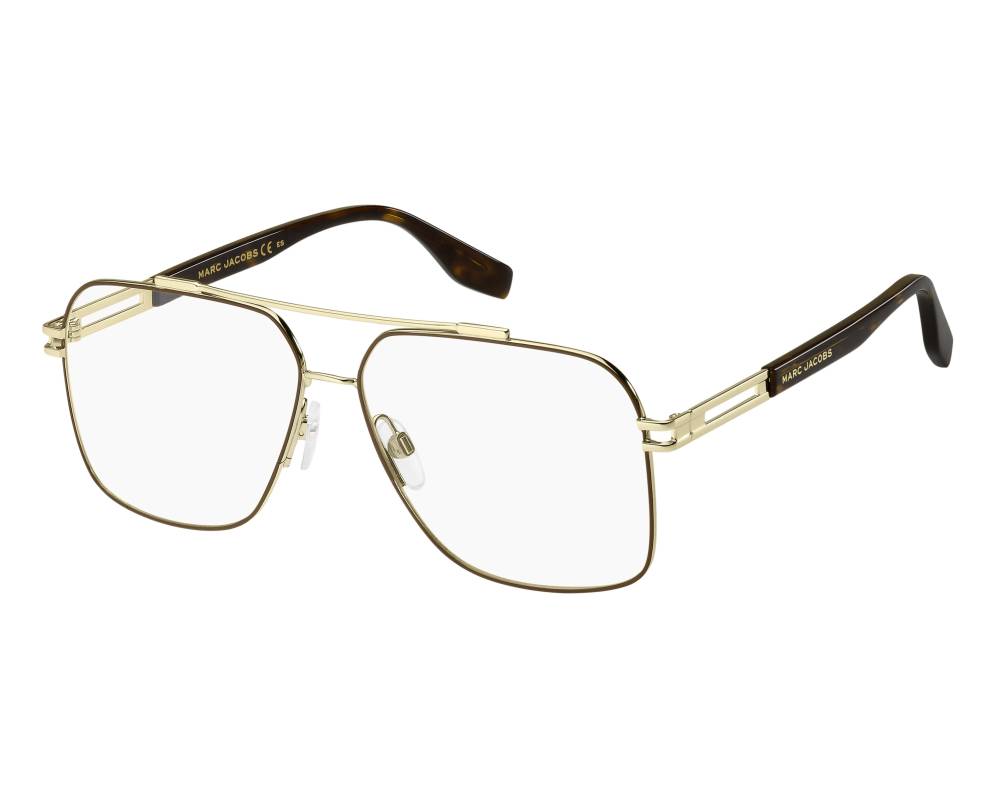 Marc Jacobs Marc Jacobs MARC-634 01Q 59-13 Gold Brown profile view