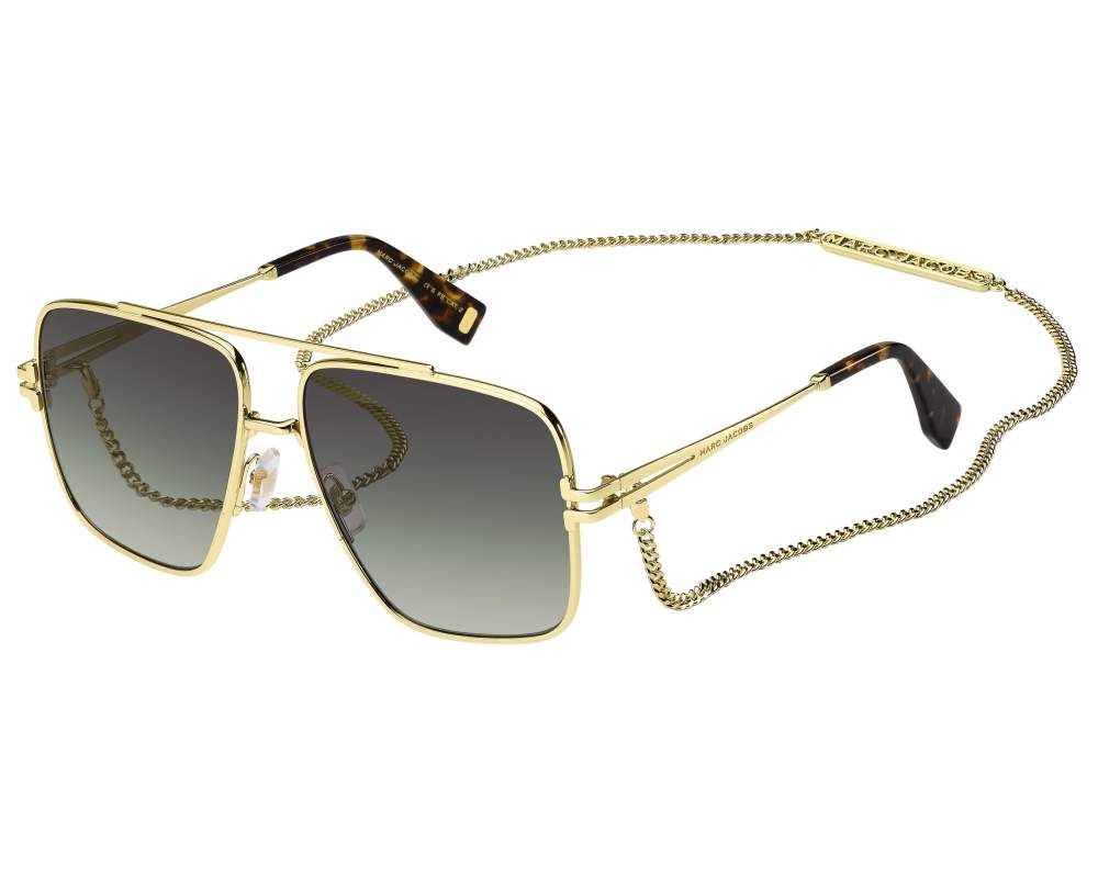 Marc Jacobs Marc Jacobs MJ-1091-N-S 06JIB 59-14 Gold Havana 360 degree view 1