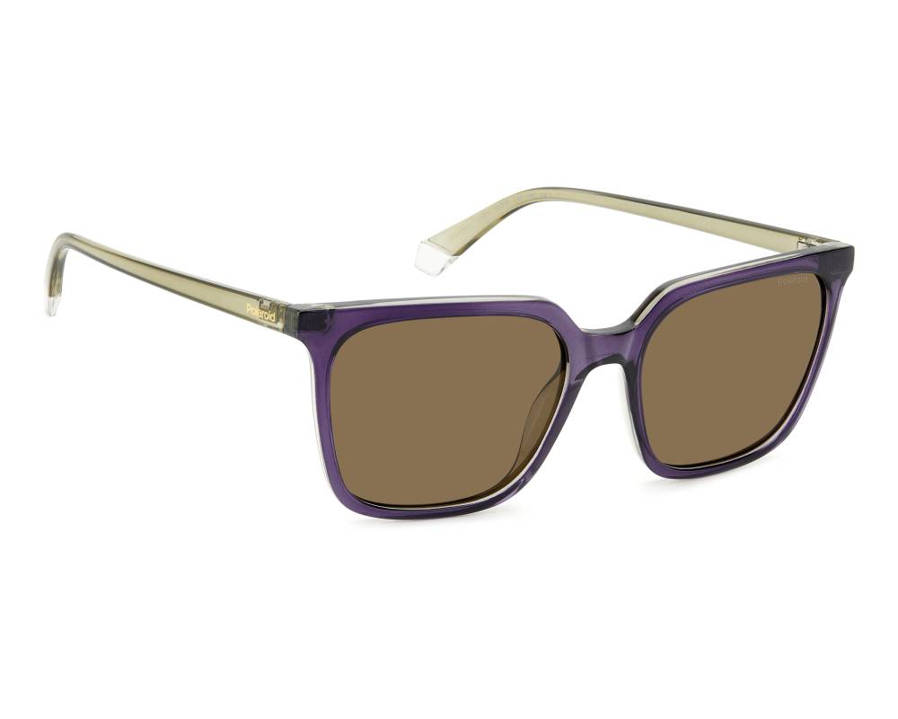 Polaroid Purple Metal Sunglasses main image 1