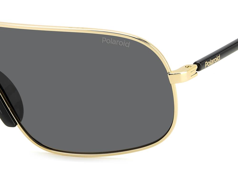 Monture Lunettes Polaroid PLD 8015/N Jy J5G 52 - Or/Gris - Mixte Enfant - Avec Étui De Protection