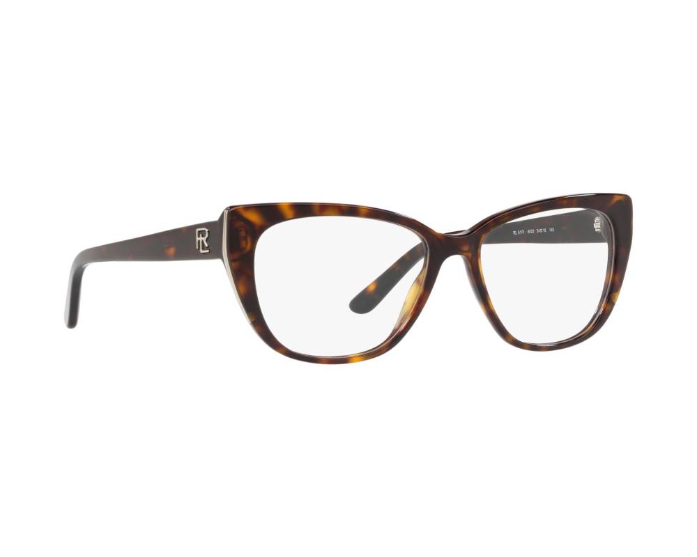 Ralph Lauren Ralph Lauren RL-6171 5003 52-16 Havana Silver 360 degree view 12