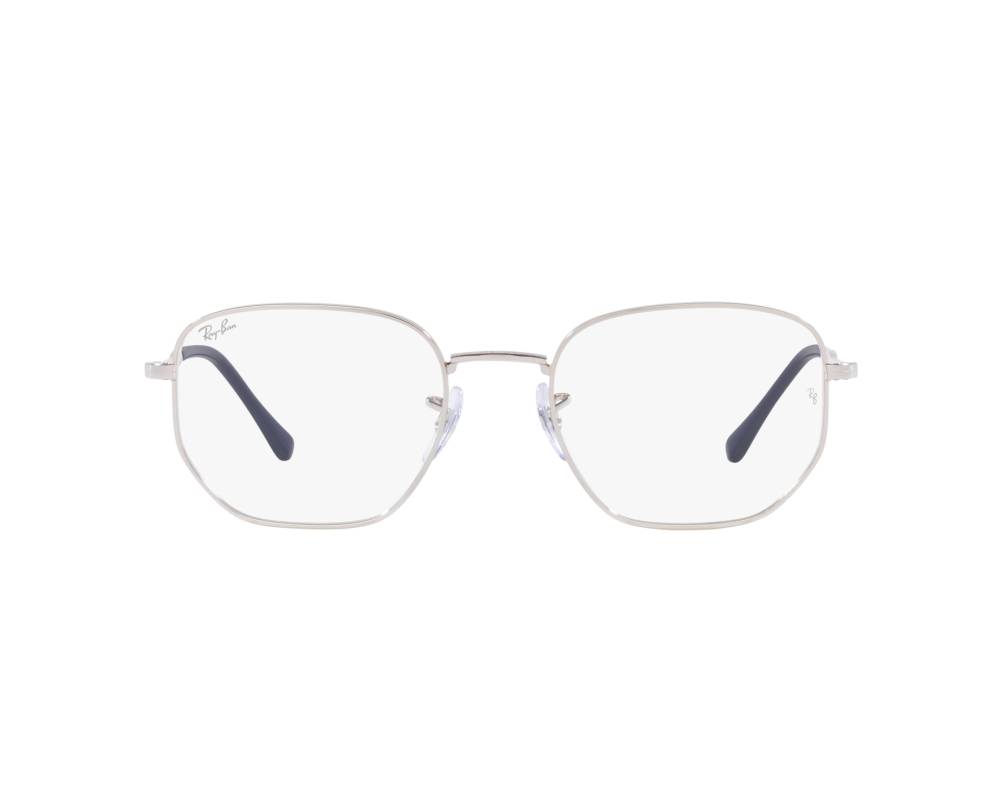 【Ray Ban】純正★RB6496 2501★遊光シルバー長方形フレーム★ Ray Ban】純正☆RB6496 2501☆遊光シルバー長方形フレーム