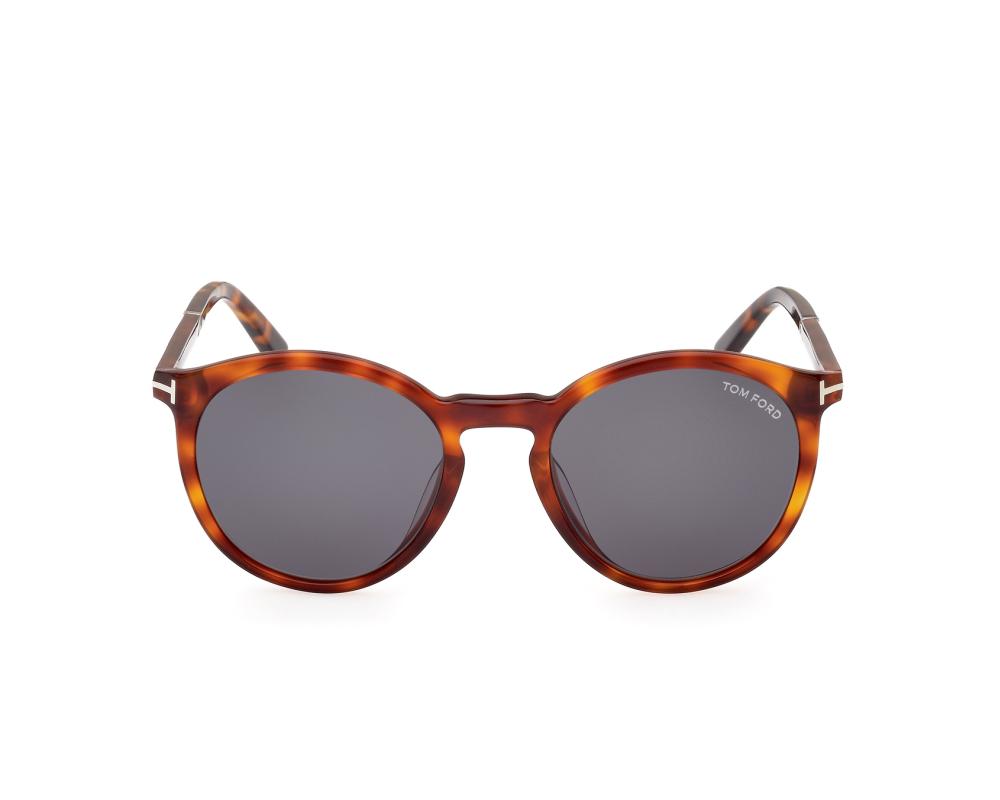 Tom Ford Tom Ford FT-1021-S 53A 51-20 Brown Steel side view