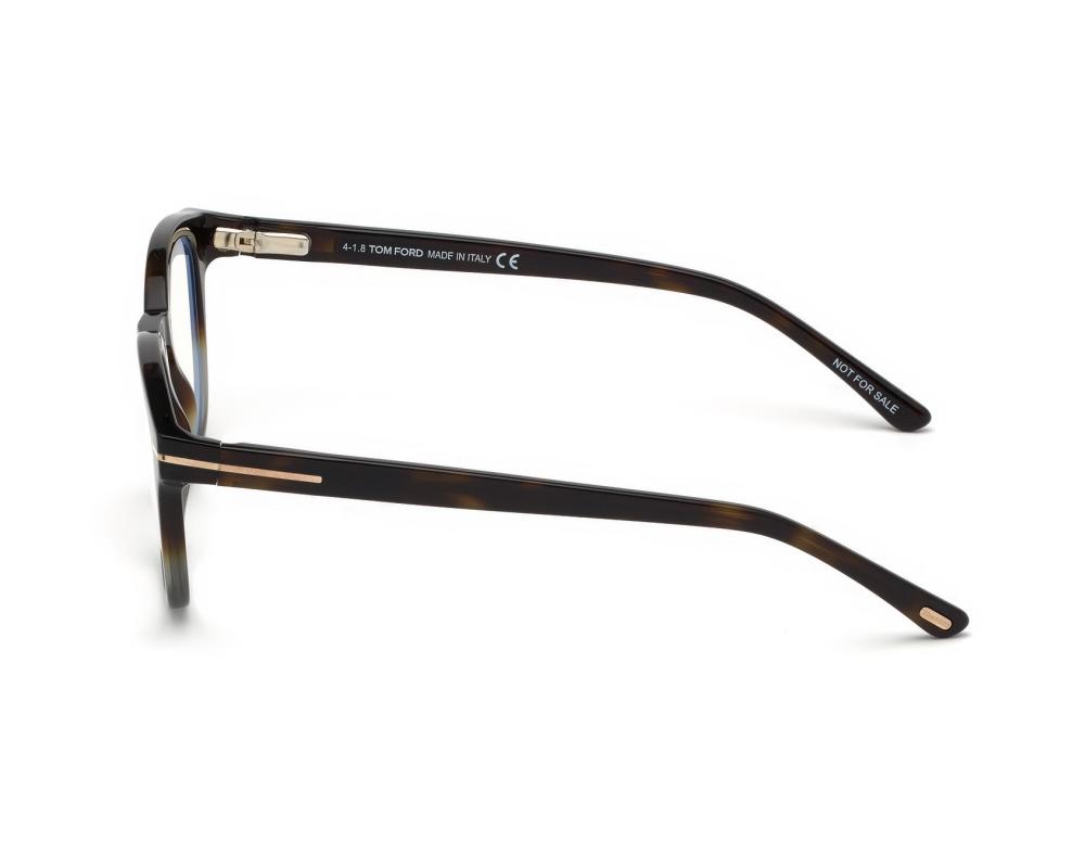 メガネ TOM FORD FW25 Tom Ford - FT5532-B 52E (FT5532-B 52E) Tom Ford TF5532-B 52E Blue Control with Clip On Glasses - US