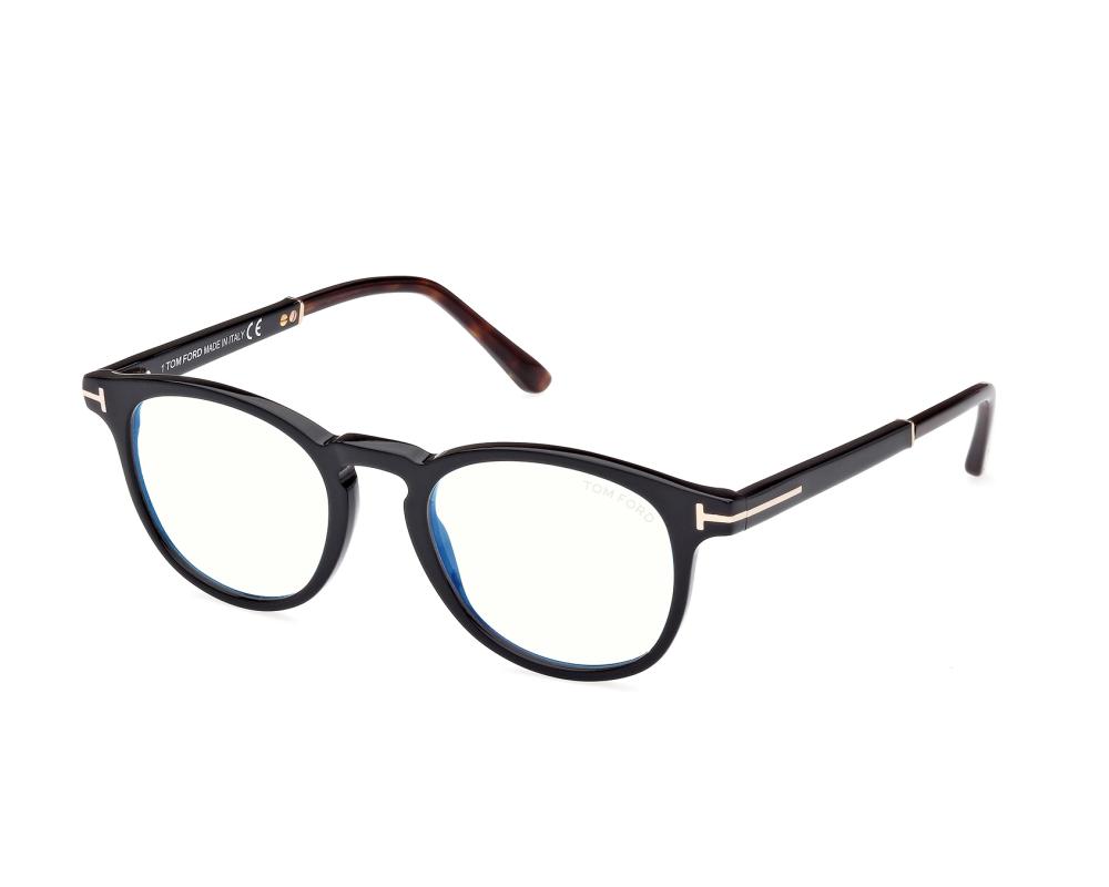 Tom Ford Tom Ford FT-5891-B-V 005 49-20 Black  profile view