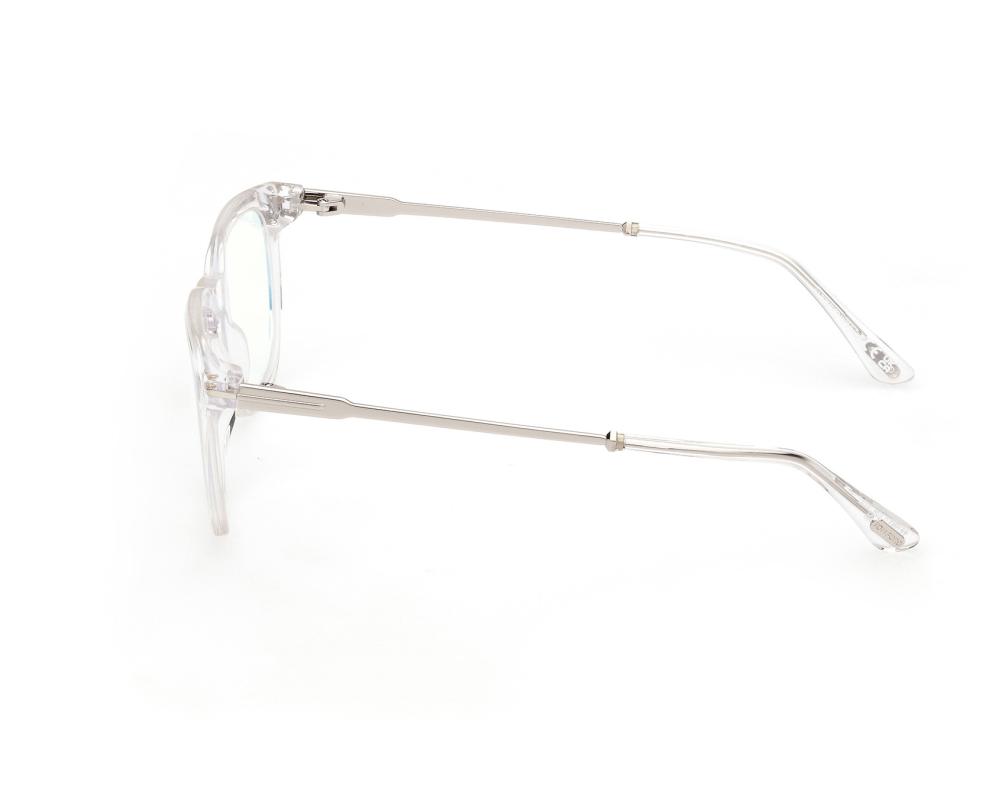 Tom Ford Tom Ford FT-5904-B-V 026 50-21 Transparent Argent front view