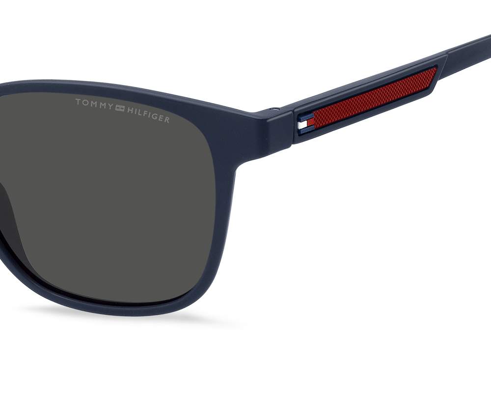 Tommy Hilfiger Tommy Hilfiger TH-2202-S 8RU/IR 51-18 Blue Red profile view