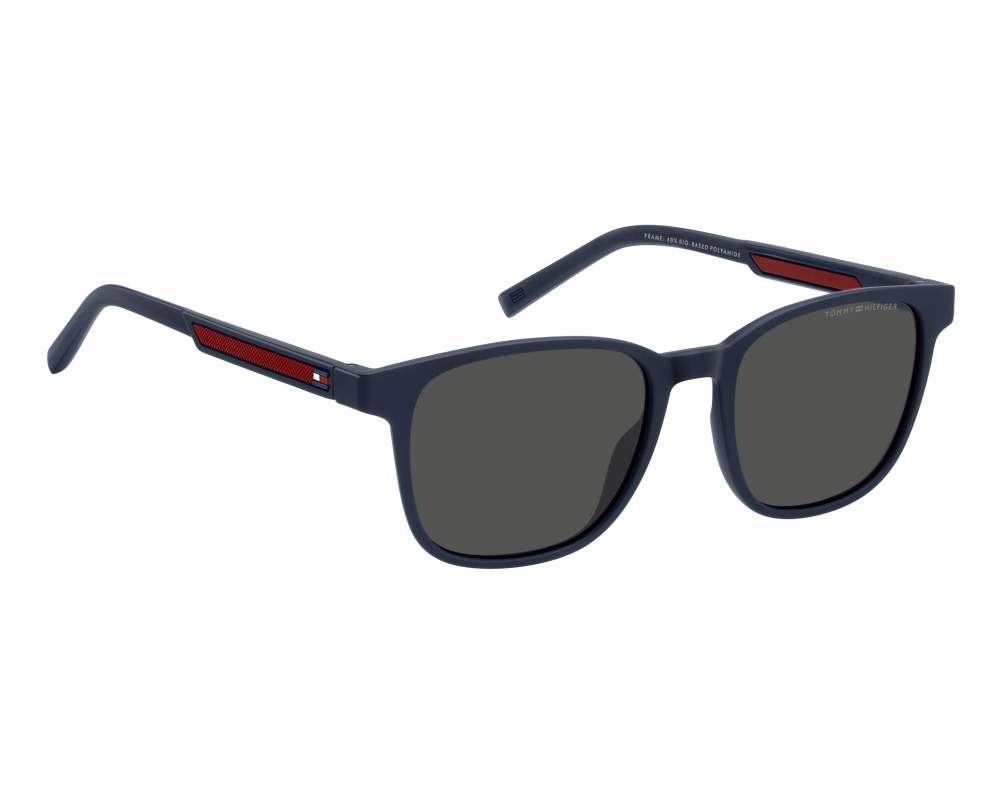 Tommy Hilfiger Tommy Hilfiger TH-2202-S 8RU/IR 51-18 Blue Red front view