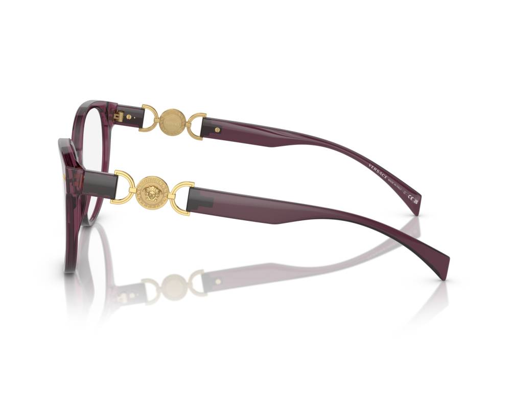 Versace Versace VE3334 5220 53-17 Purple  360 degree view 6