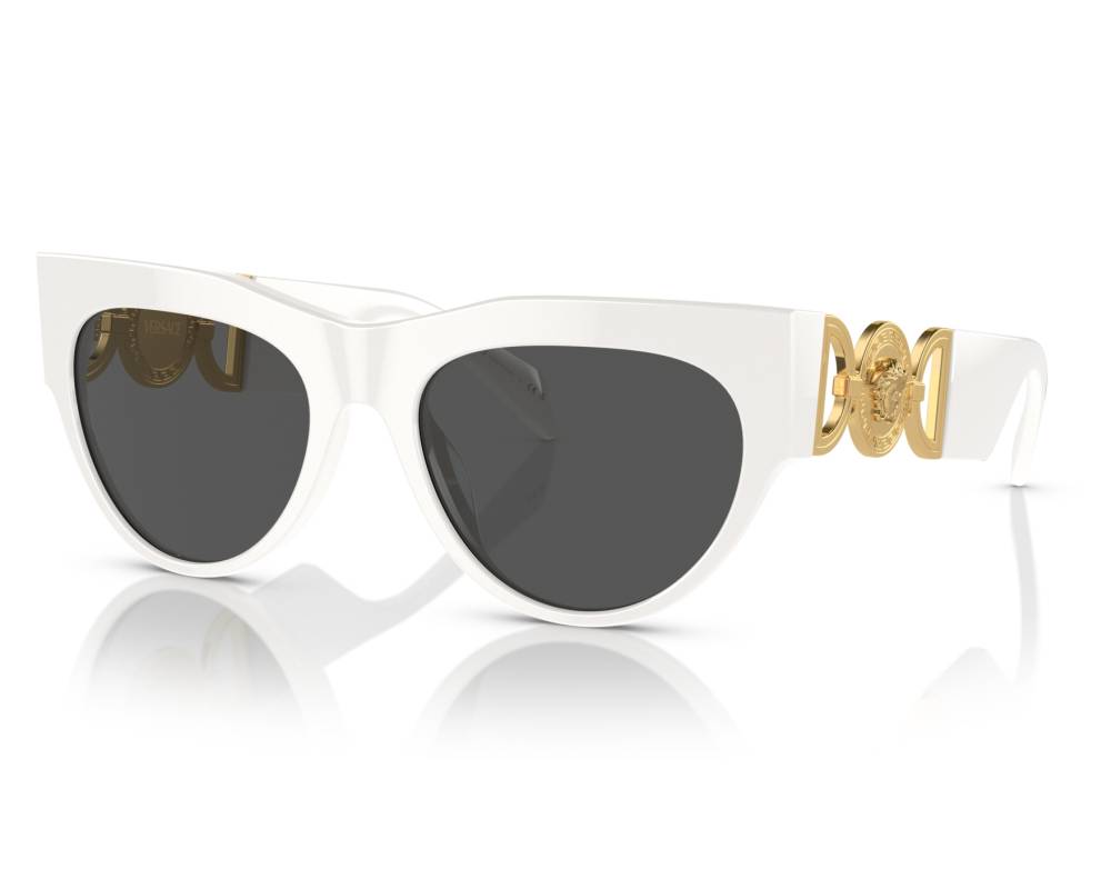 サングラス VERSACE Woman Sunglasses White 0VE4474U 314/87 Amazon.com: Versace VE 4425U 314/87 Irregular Plastic White