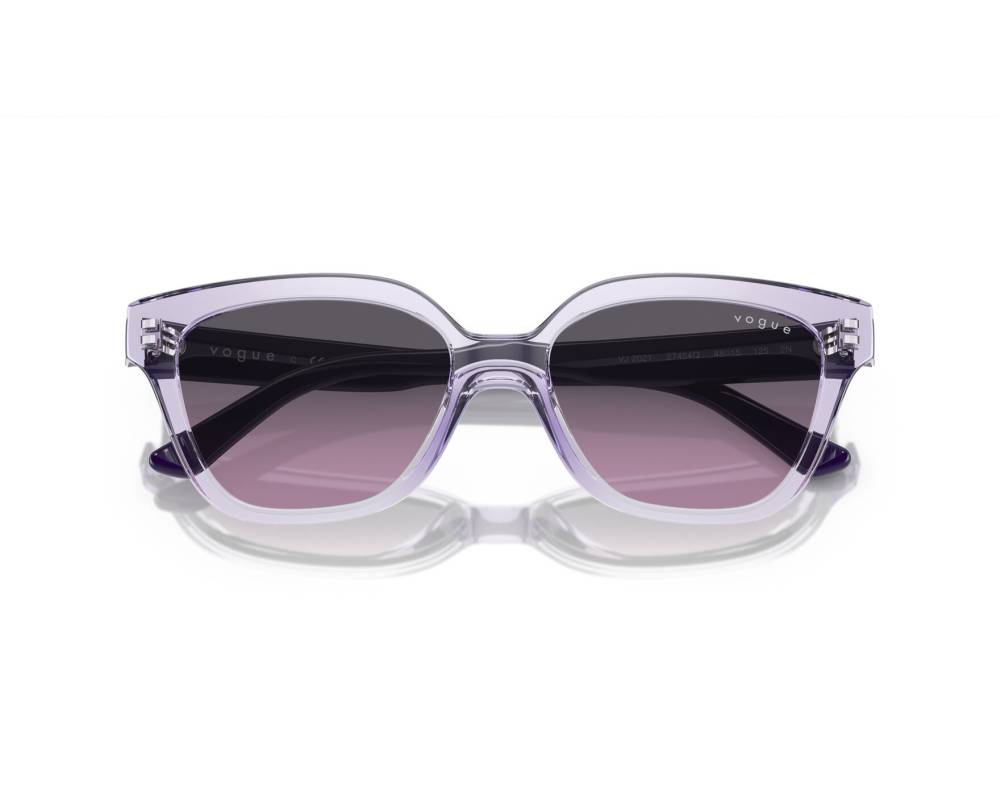 Vogue Vogue Eyewear VJ2021 27454Q 48-15 Purple  360 degree view 5