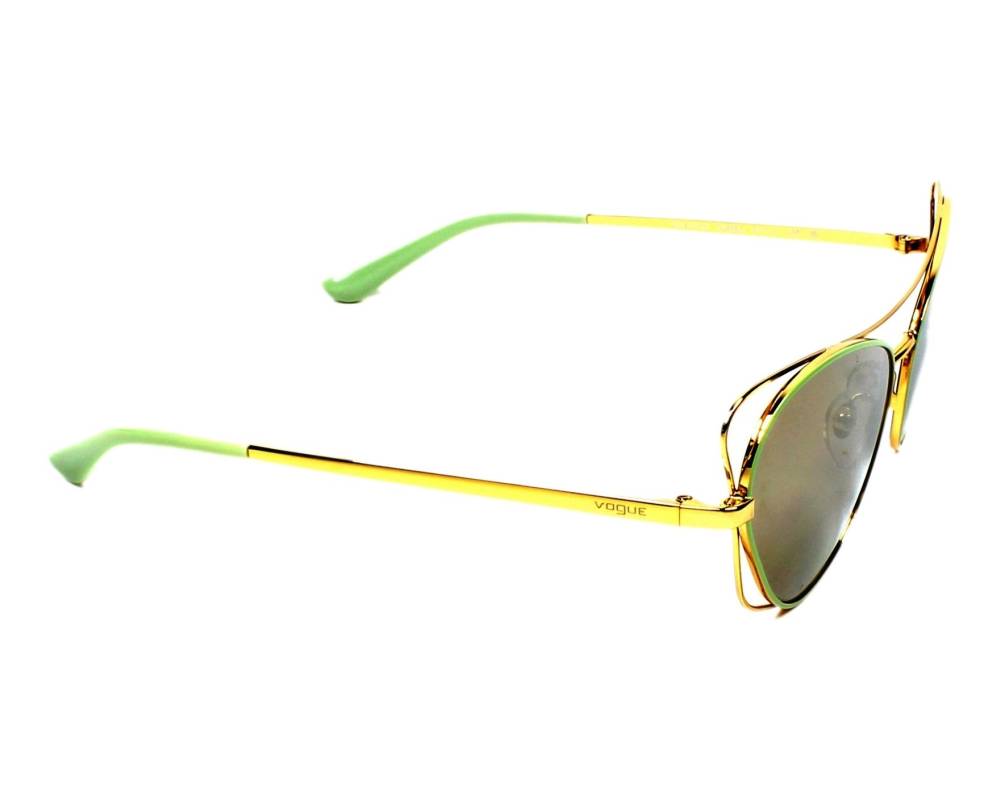 Vogue Vogue Eyewear VO-4070-S 50655A 57-17 Gold Green side view