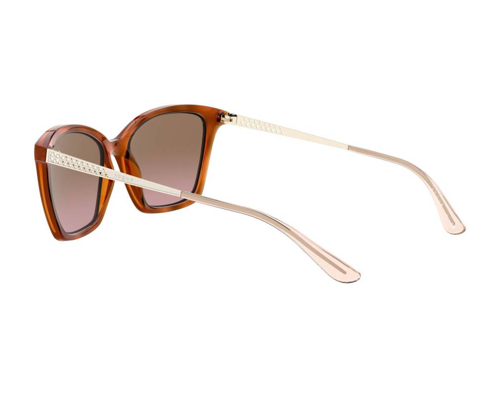 Vogue Vogue Eyewear VO-5333-S 279314 54-17 Havana Gold 360 degree view 5