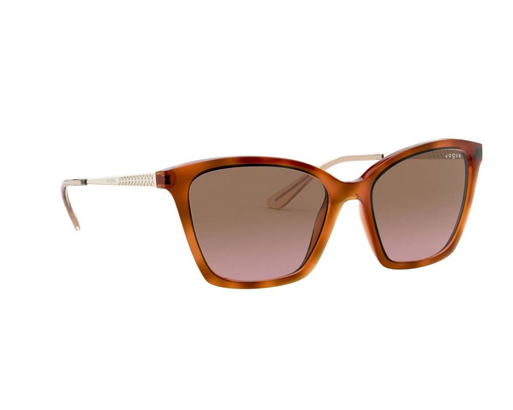 Vogue Vogue Eyewear VO-5333-S 279314 54-17 Havana Gold 360 degree view 12