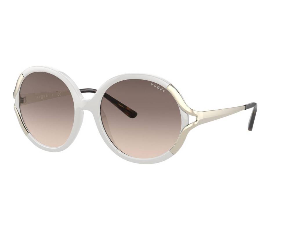 Vogue Vogue Eyewear VO-5354-S 116913 56-18 Blanc Or 360 degree view 2