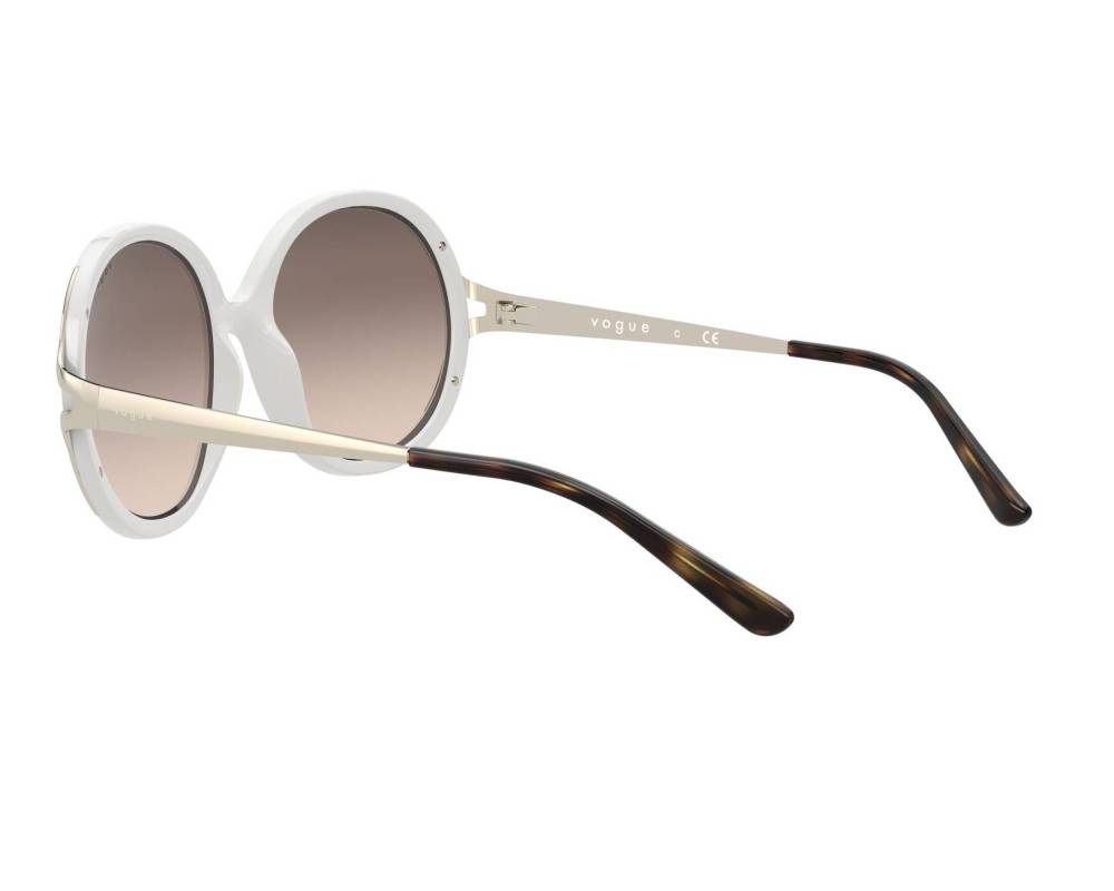 Vogue Vogue Eyewear VO-5354-S 116913 56-18 Blanc Or 360 degree view 5