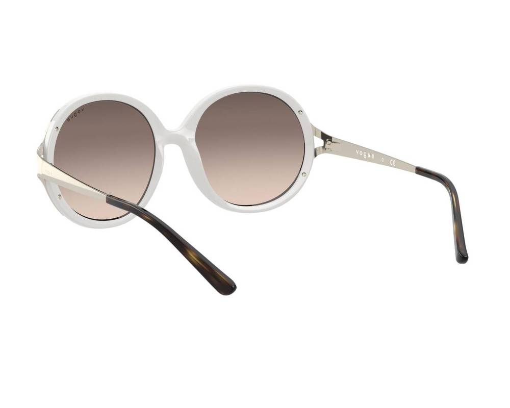 Vogue Vogue Eyewear VO-5354-S 116913 56-18 Blanc Or 360 degree view 6