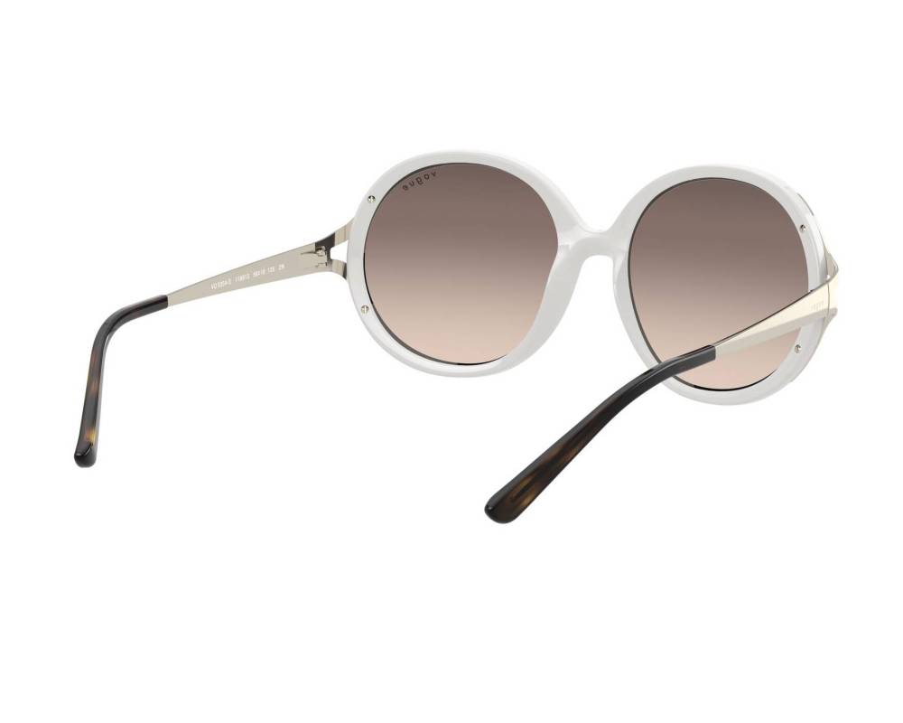 Vogue Vogue Eyewear VO-5354-S 116913 56-18 Blanc Or 360 degree view 8