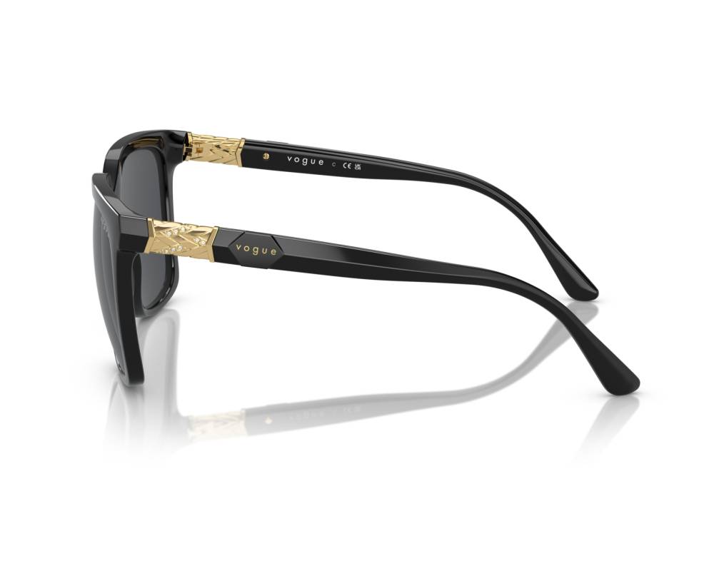 Vogue Vogue Eyewear VO5476SB W44/87 54-17 Black  360 degree view 6