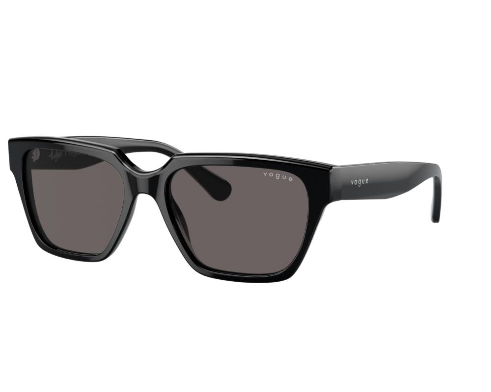 Vogue Vogue Eyewear VO5512S W44/87 55-17 Black  360 degree view 2