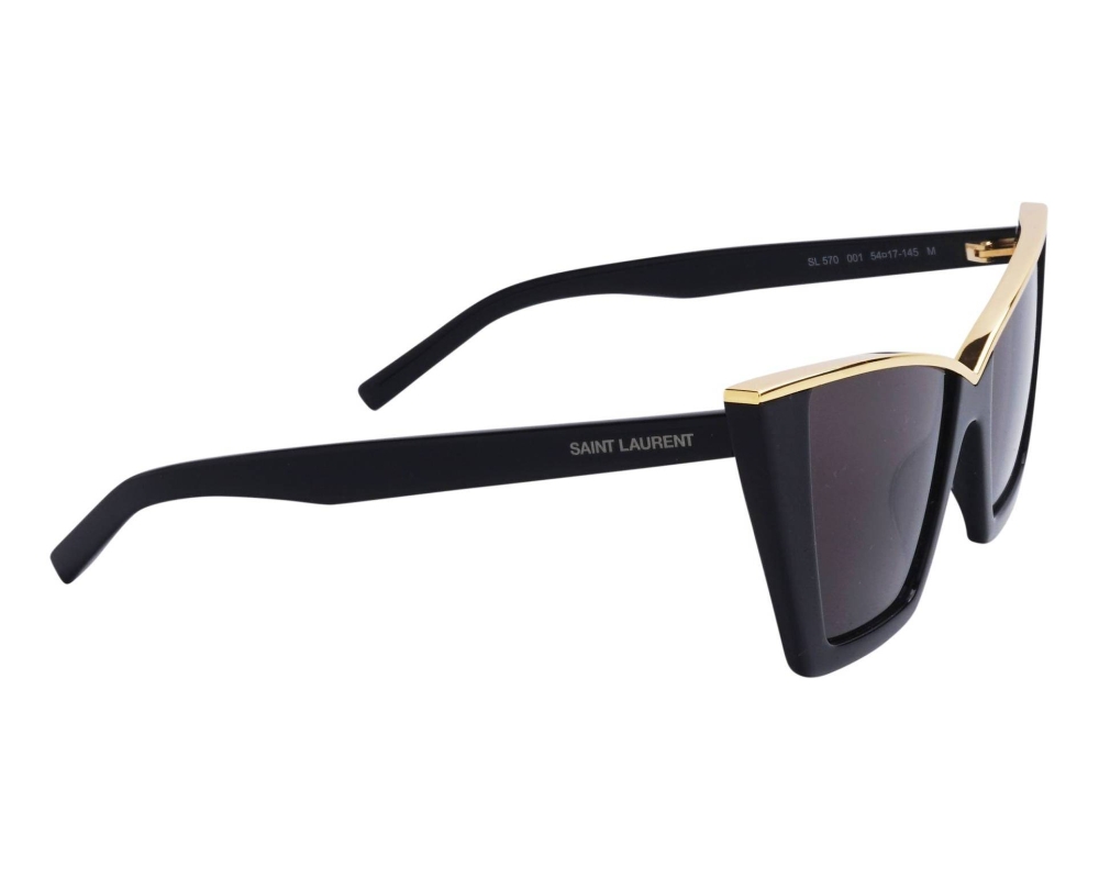 Yves Saint Laurent Yves Saint Laurent SL-570 001 54-17 Black  side view