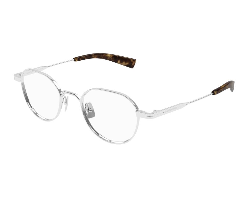 Yves Saint Laurent メガネ シルバー フレーム Yves Saint Laurent Glasses SL-730 002